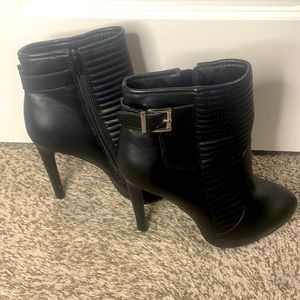 Express leather booties
